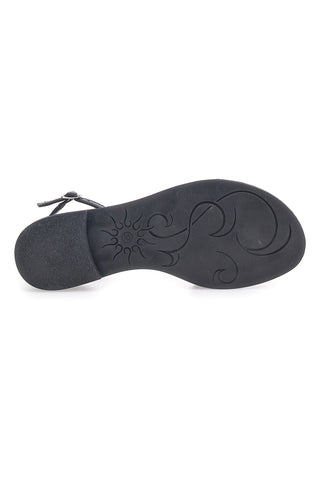 Črni sandali Flat Pittarello 2516164