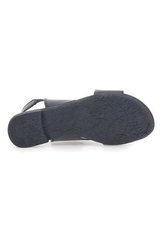 Črni sandali iz prave usnje Pittarello Look 225435