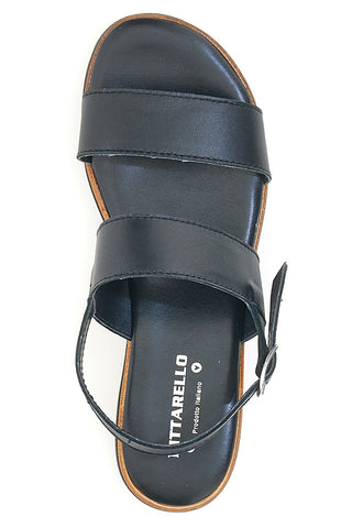 Črne sandale za ženske Pittarello Love 2994