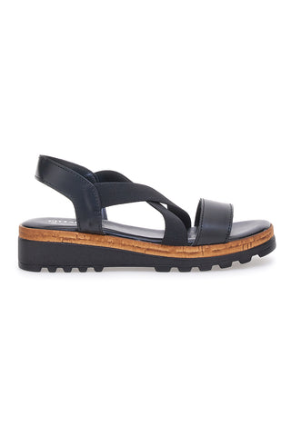 Črne ženske sandale Pittarello Love 3105