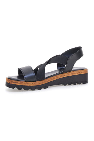 Črne ženske sandale Pittarello Love 3105