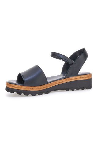 Črne ženske sandale Pittarello Love 3185