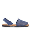 Modri usnjeni sandali Minorchine Fly Nature 204