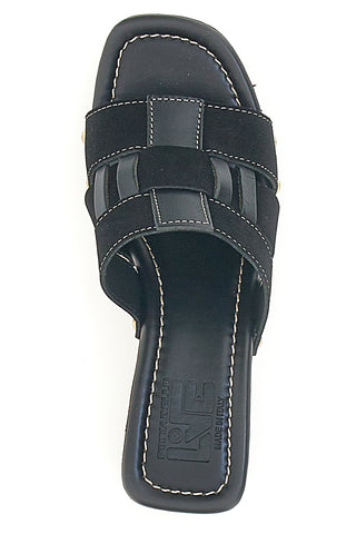 Črni cokli s peto 9 cm Pittarello Love 5387