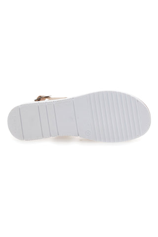 Sandali Cipria Con Cinturino Sling-back Cafe' Cost 4209