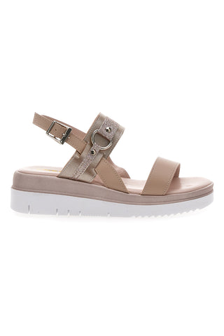 Sandali Platform Rosa Cafè Cost 4081