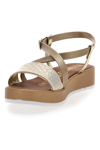 Poletne sandale Gold Made in Italy Mio Tempo 4161
