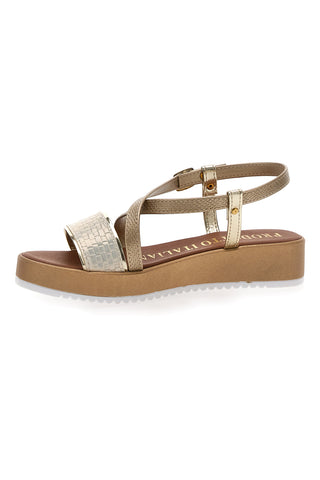 Poletne sandale Gold Made in Italy Mio Tempo 4161