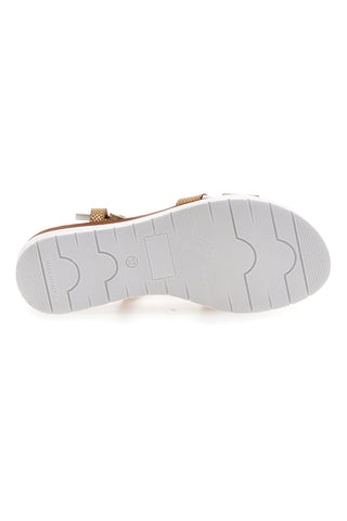 Sandali Cognac Made In Italy Mio Tempo 4827