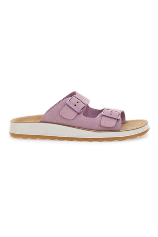 Lila natikači s sponkami Fly Flot 7764