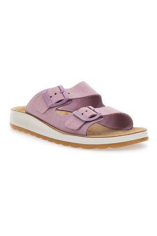 Lila natikači s sponkami Fly Flot 7764