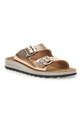 Čevlji Rose Gold s sponko Fly Flot 7764