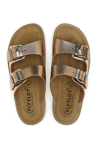 Čevlji Rose Gold s sponko Fly Flot 7764