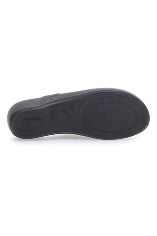 Modre copate z anatomsko oblikovano podplatom, izdelane v Italiji Fly Flot 5001