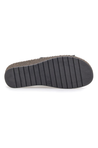 Črne copate Comfort Vera Pelle Pittarello 42062