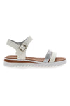Bele sandale Made in Italy Plocadi 001