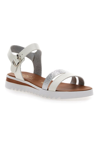 Bele sandale Made in Italy Plocadi 001
