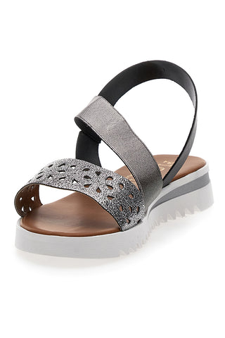 Sandali Piombo Made in Italy Plocadi 013