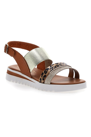 Rjave sandale Made in Italy Plocadi 008