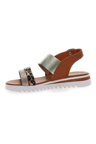 Rjave sandale Made in Italy Plocadi 008