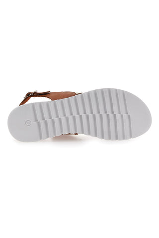 Rjave sandale Made in Italy Plocadi 008