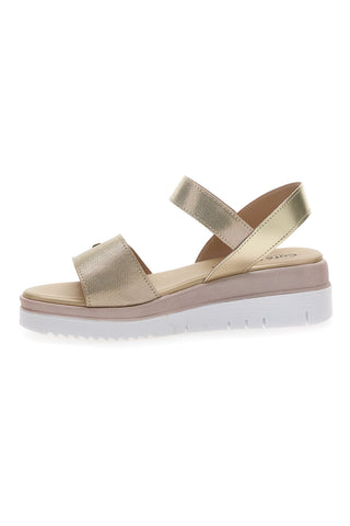 Sandali Platino z velcro trakovi Cafe'Cost 5010