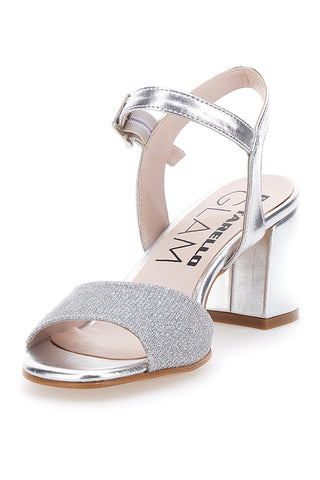 Sandali s srebrnim peto Pittarello Glam 4214