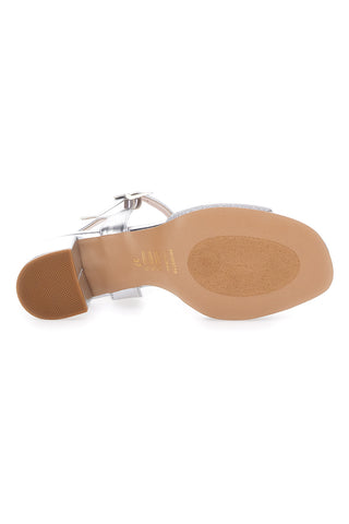 Sandali s srebrnim peto Pittarello Glam 4214