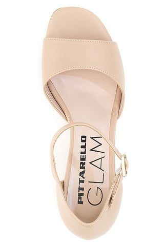 Sandali z visoko peto Nude Pittarello Glam 1370