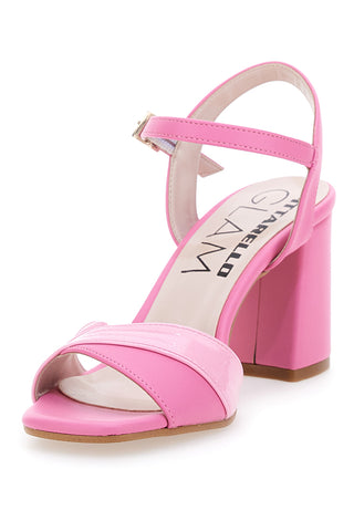 Roza sandali s trakom in peto 8,5 Pittarello Glam 5548