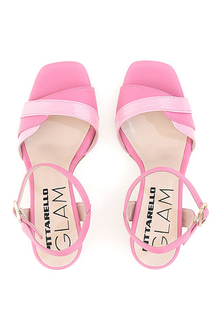 Roza sandali s trakom in peto 8,5 Pittarello Glam 5548