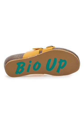 Rumene copate Made in Italy z podplatom iz prave usnje Bio Up 22710