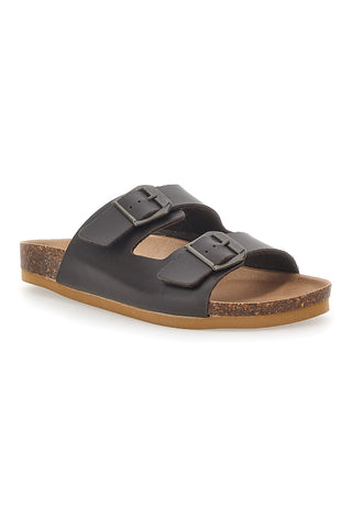 Rjave natikače z zaponko Bio Up 25403