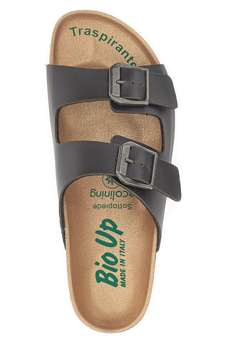 Rjave natikače z zaponko Bio Up 25403