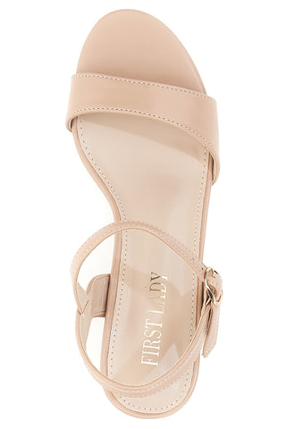 Sandali Nude s peto 6 cm First Lady 403