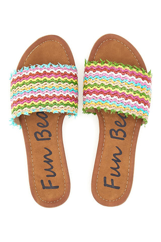 Čevlji Flat Multicolore Fun Beach 470