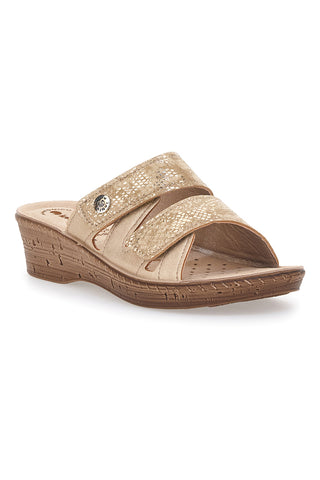 Papudlji Sabbia z visoko peto in velcro zaponko InBlu 2678