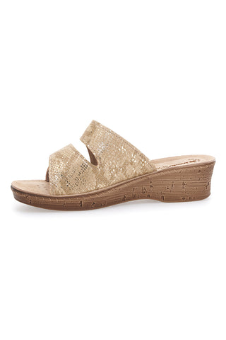 Papudlji Sabbia z visoko peto in velcro zaponko InBlu 2678