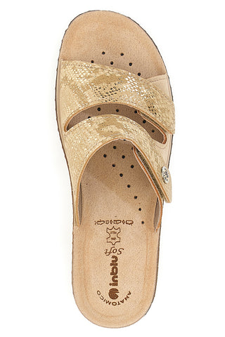 Papudlji Sabbia z visoko peto in velcro zaponko InBlu 2678