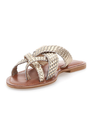 Sandalji Infradito Light Gold Pittarello Look 4582