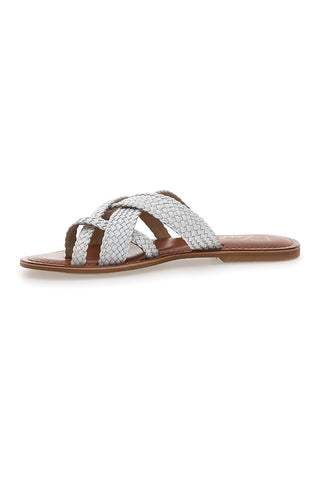 Bele natikače s prstnimi vložki Pittarello Look 4582