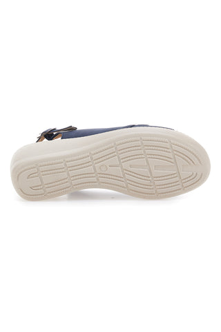 Sandali Navy Slingback Con Platform Mio Tempo MIN9180