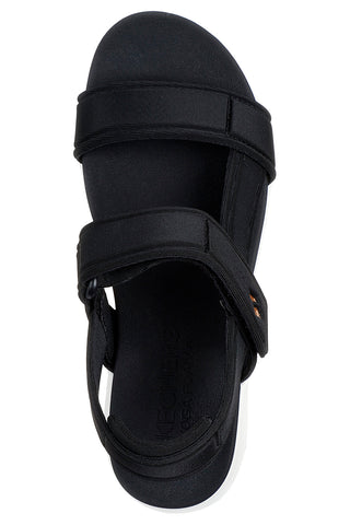 Črni veganski sandali z velcro trakom Skechers Uno - Summer Stand2