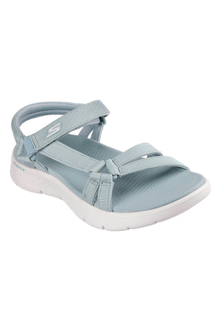 Nepremočljivi sandali modre barve z nastavljivim trakom Skechers GO WALK® Flex Sandal - Sublime