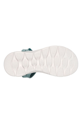 Nepremočljivi sandali modre barve z nastavljivim trakom Skechers GO WALK® Flex Sandal - Sublime