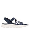 Sandali Navy z elastičnimi trakovi Skechers GO WALK FLEX SANDAL EMMA
