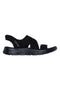 Črni sandali Slip-Ins SKECHERS GO WALK FLEX SANDAL ENTICING