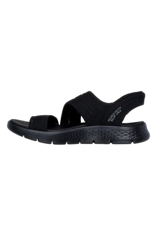 Črni sandali Slip-Ins SKECHERS GO WALK FLEX SANDAL ENTICING