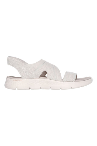Sandali Slip Ins Beige SKECHERS GO WALK FLEX SANDAL ENTICING