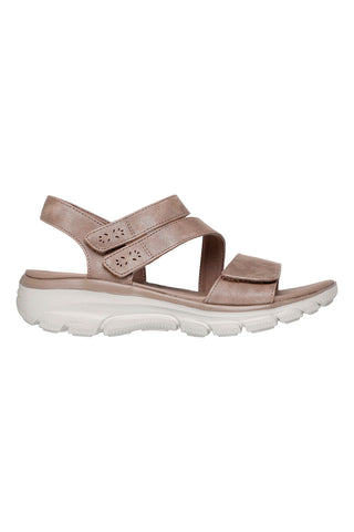 Sandali Taupe Vegan Skechers EASY GOING    ALL DAY CHIC